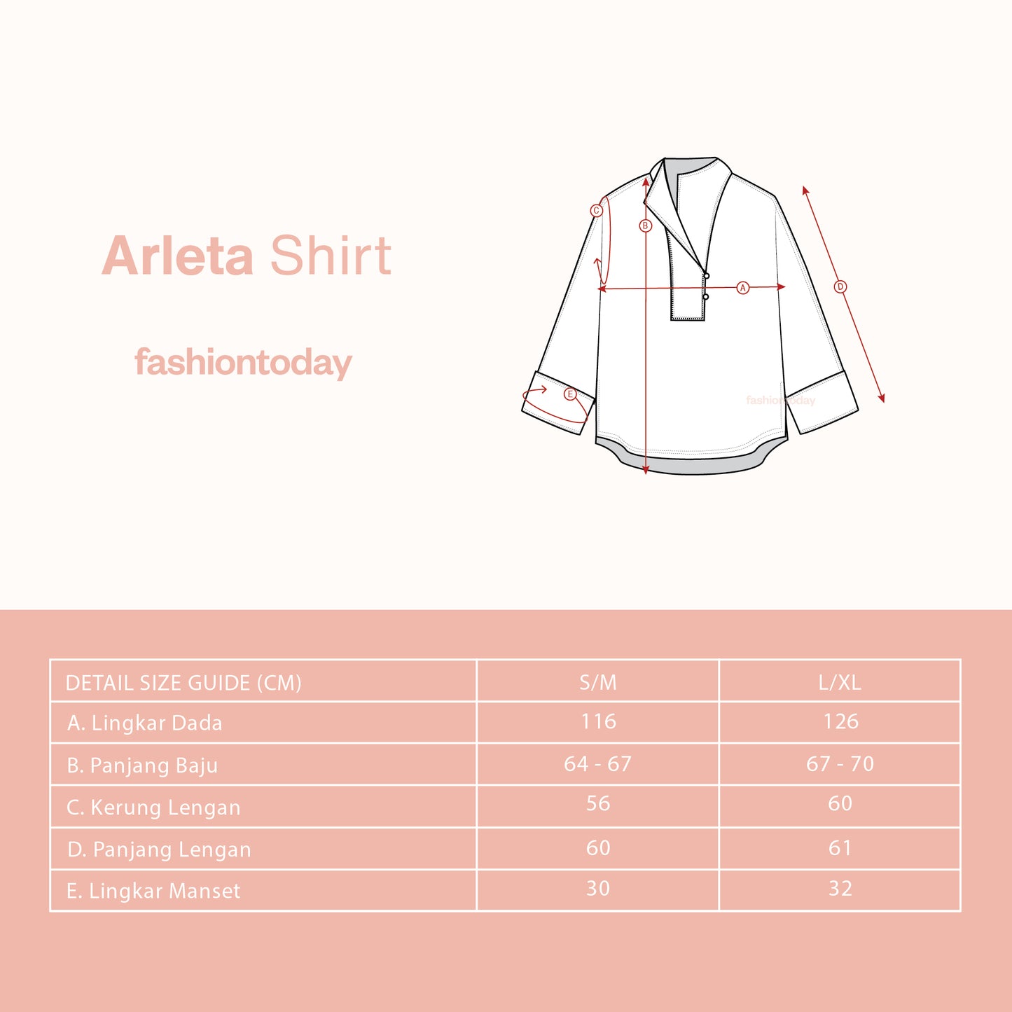 Arleta Shirt - Fashiontoday