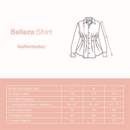 Belleza Shirt - Fashiontoday