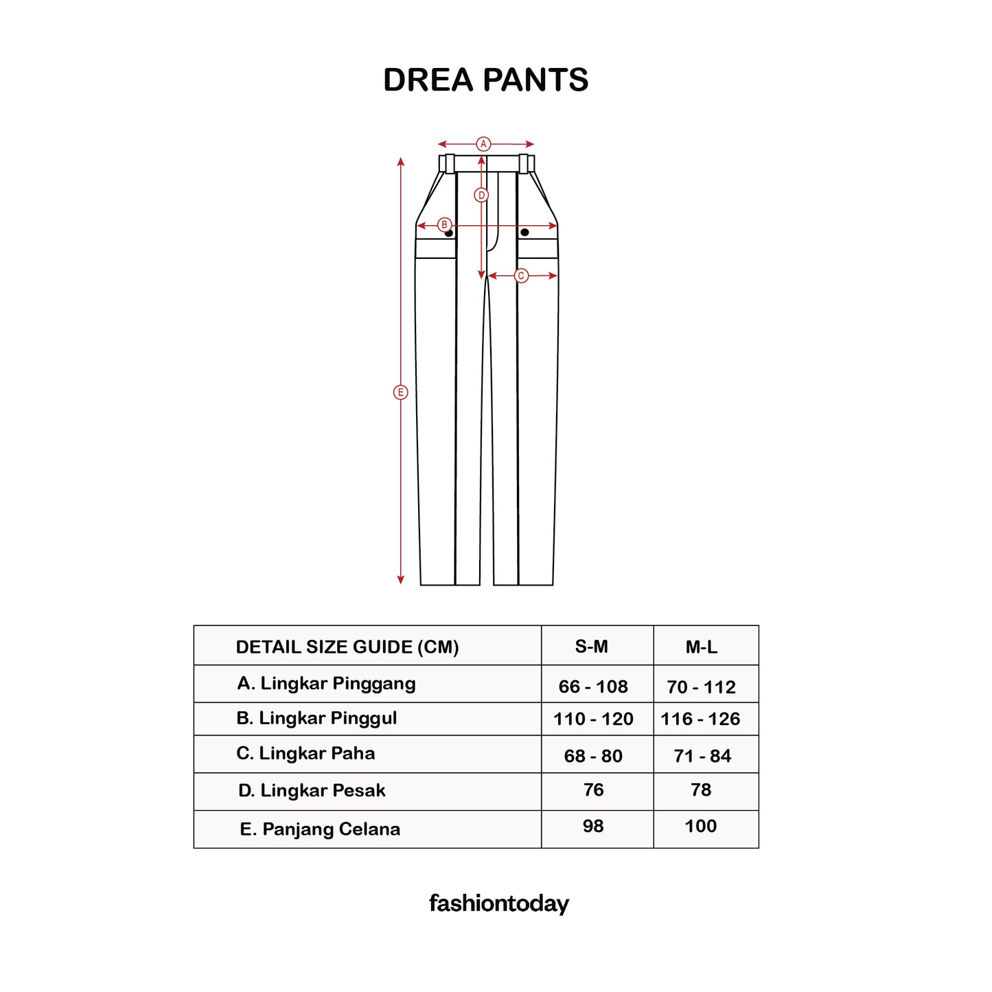 Drea Pants - Fashiontoday