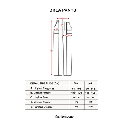 Drea Pants - Fashiontoday
