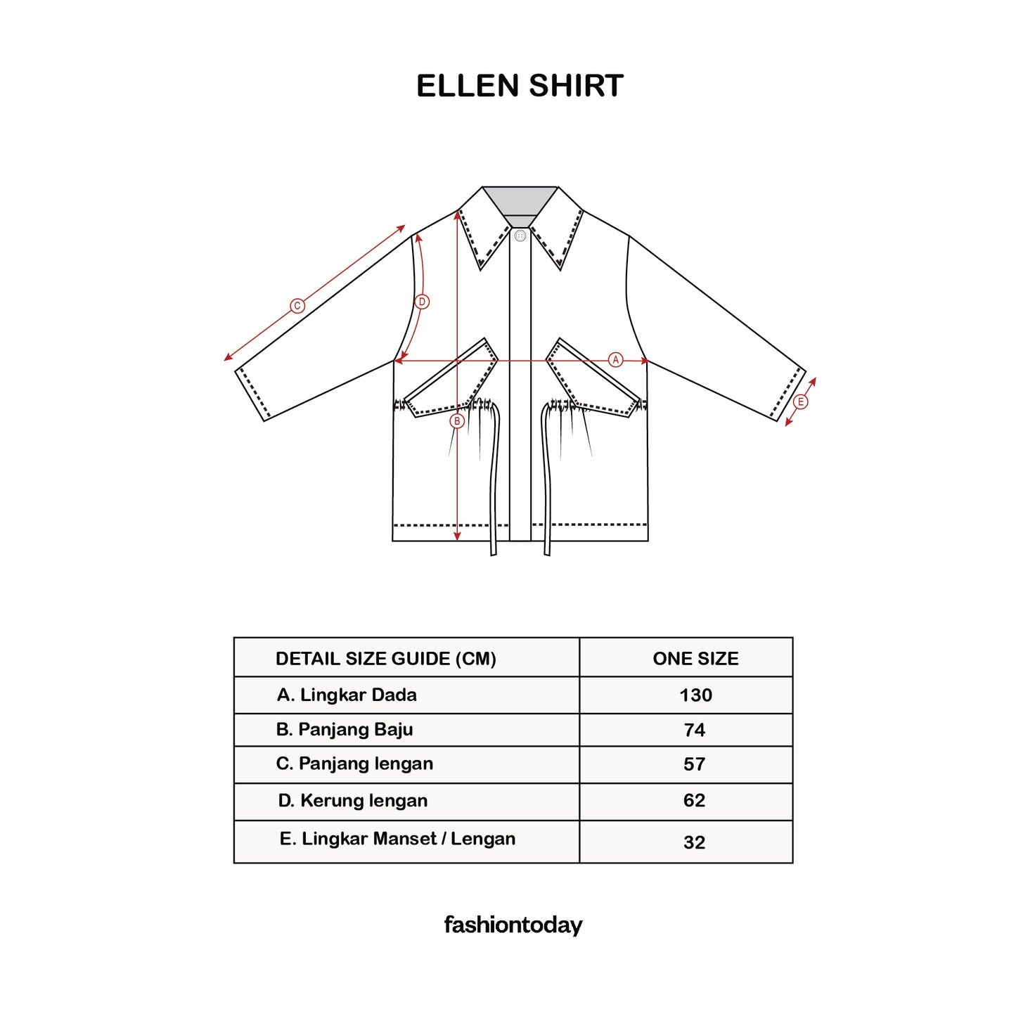 Ellen Shirt - Fashiontoday