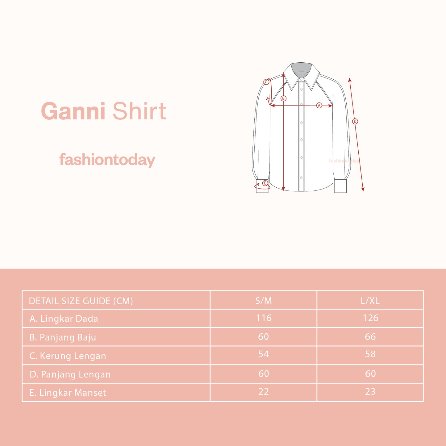 Ganni Shirt - Fashiontoday