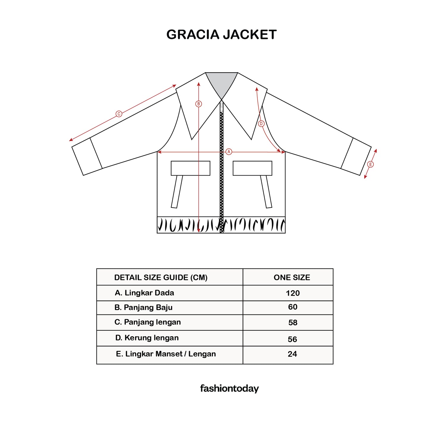 Gracia Jacket - Fashiontoday