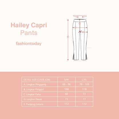 Hailey Capri Pants - Fashiontoday
