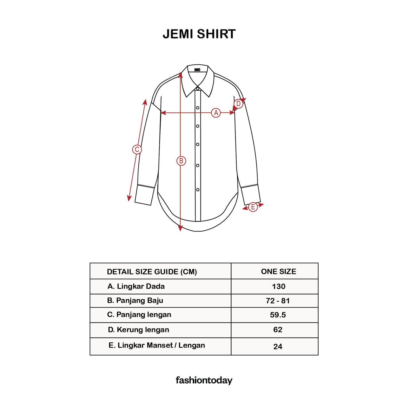 Jemi Shirt - Fashiontoday