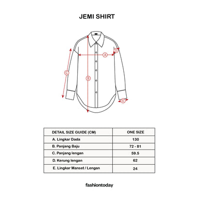Jemi Shirt - Fashiontoday