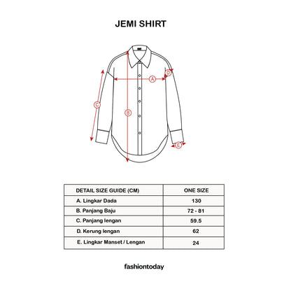 Jemi Shirt Linen - Fashiontoday