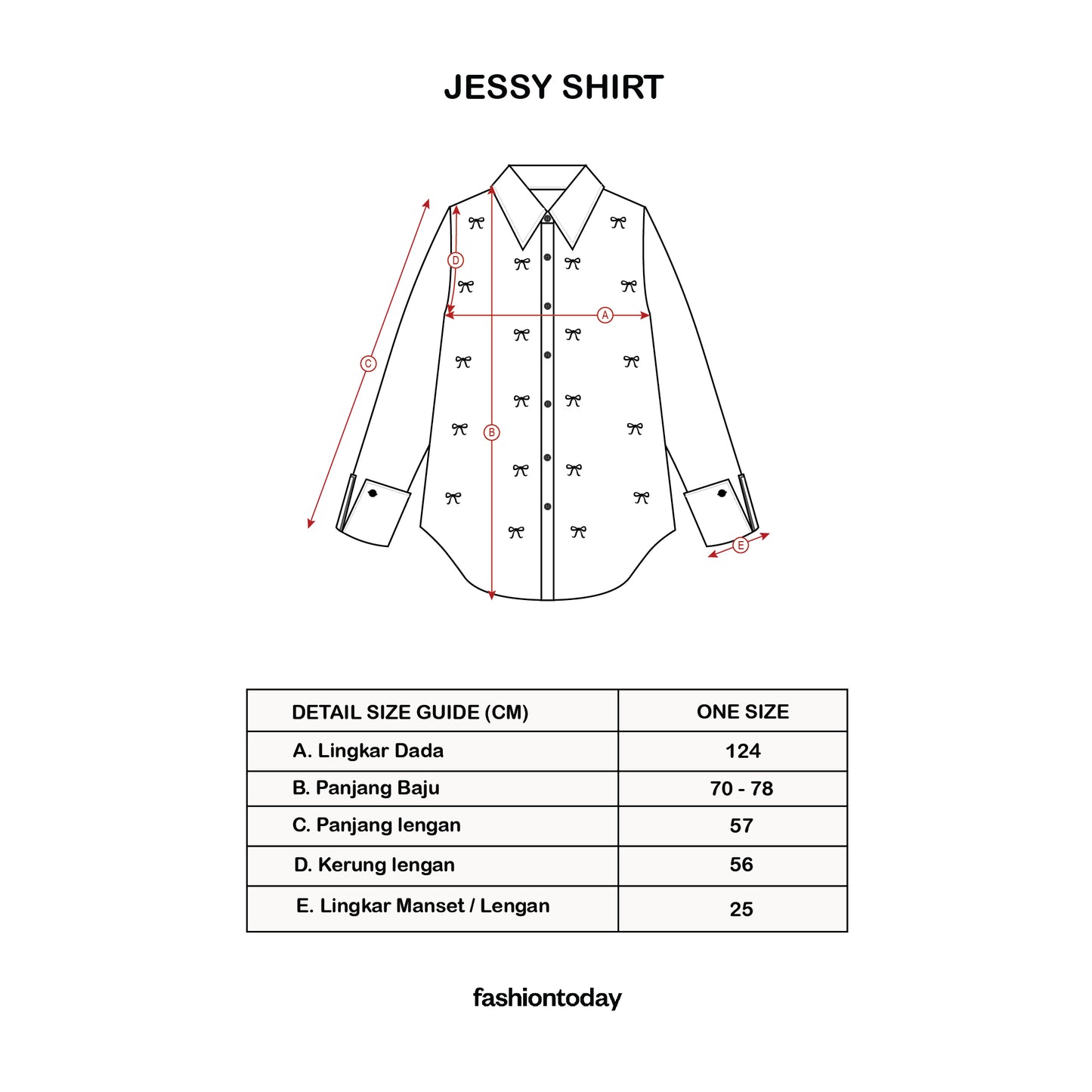 Jessy Shirt - Fashiontoday
