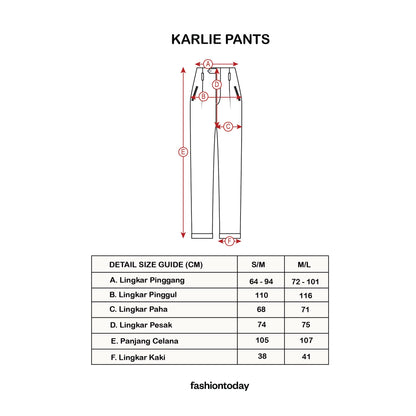 Karlie Pants ( Celana Panjang Premium Fashiontoday )