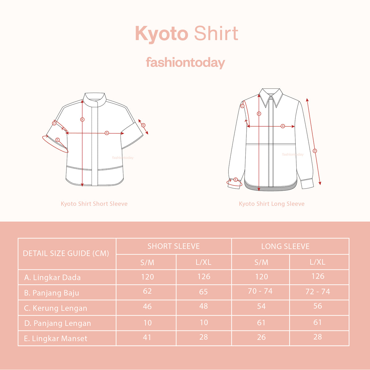 Kyoto Shirt Series - Fashiontoday