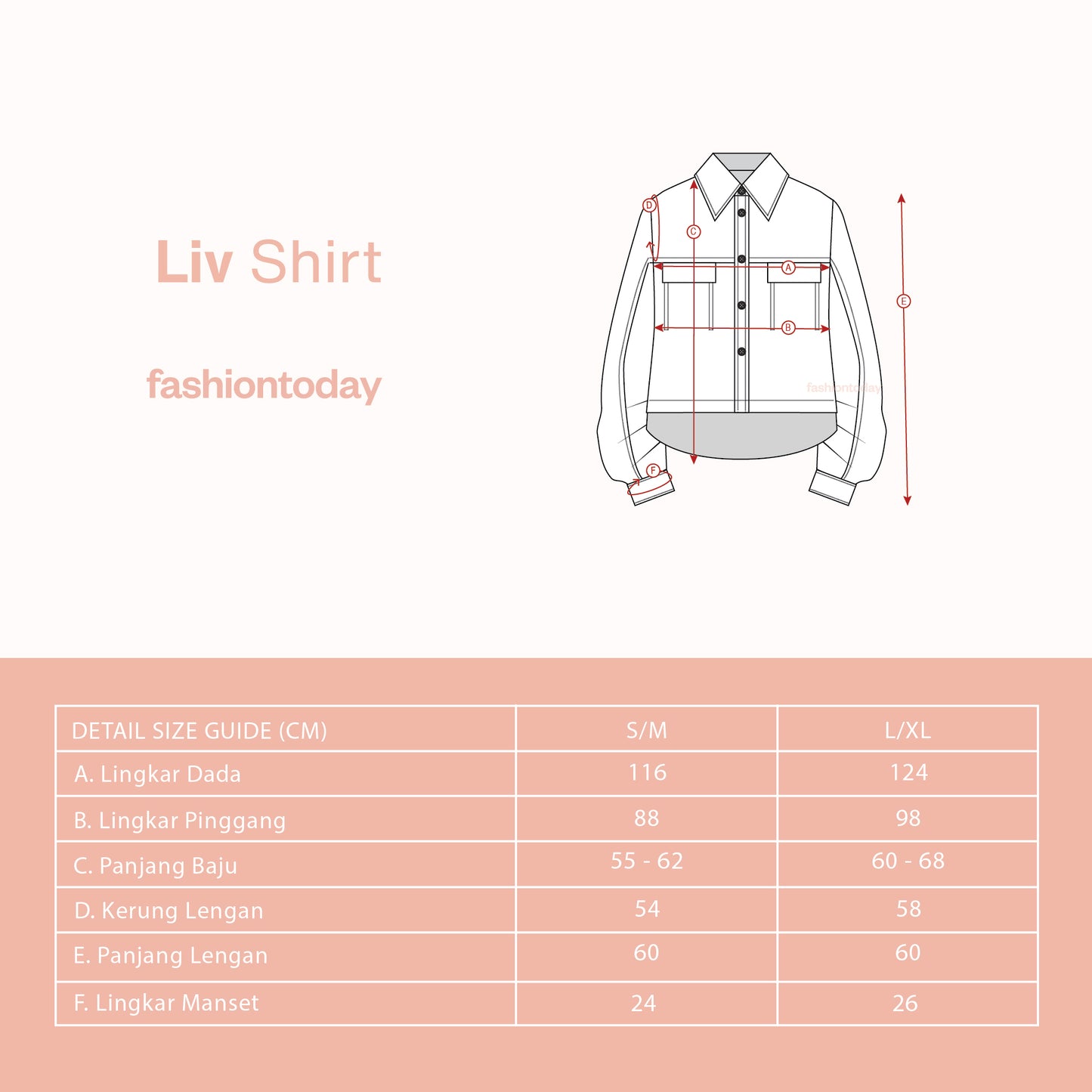 Liv Shirt - Fashiontoday