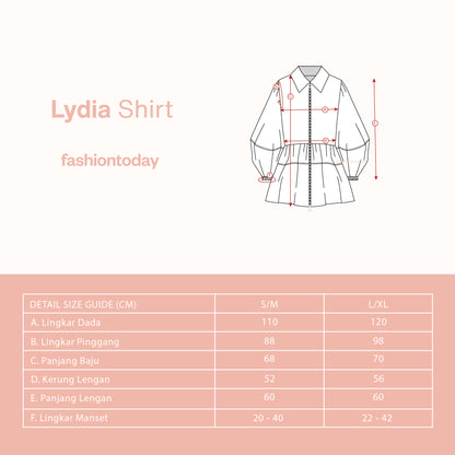 Lydia Shirt - Fashiontoday