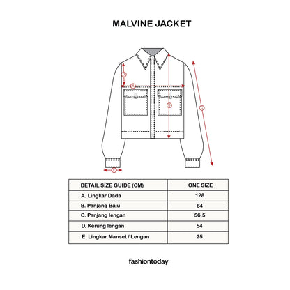 Malvine Jacket ( Jacket Premium Fashiontoday )