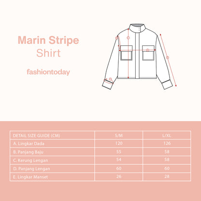 Marin Stripe Shirt - Fashiontoday
