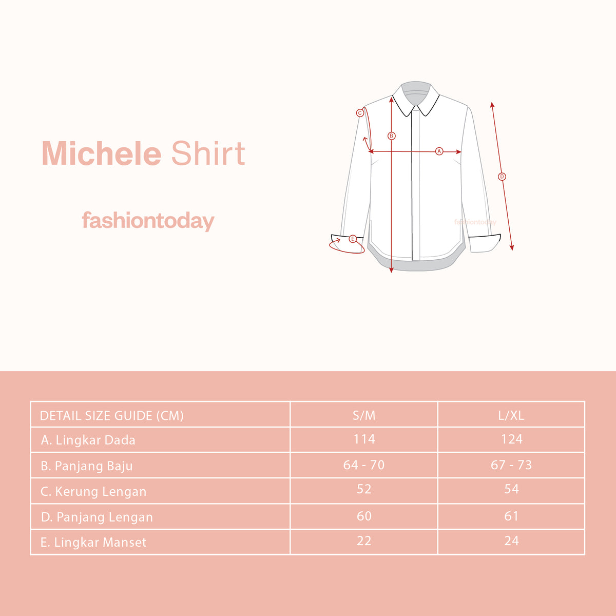 Michele Shirt - Fashiontoday