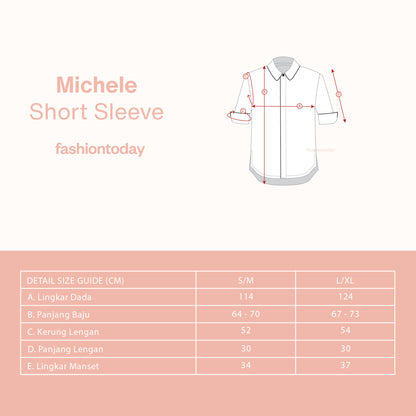 Michele Shirt Short Sleeve - Fashiontoday