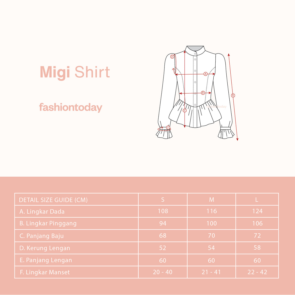 Migi Shirt - Fashiontoday