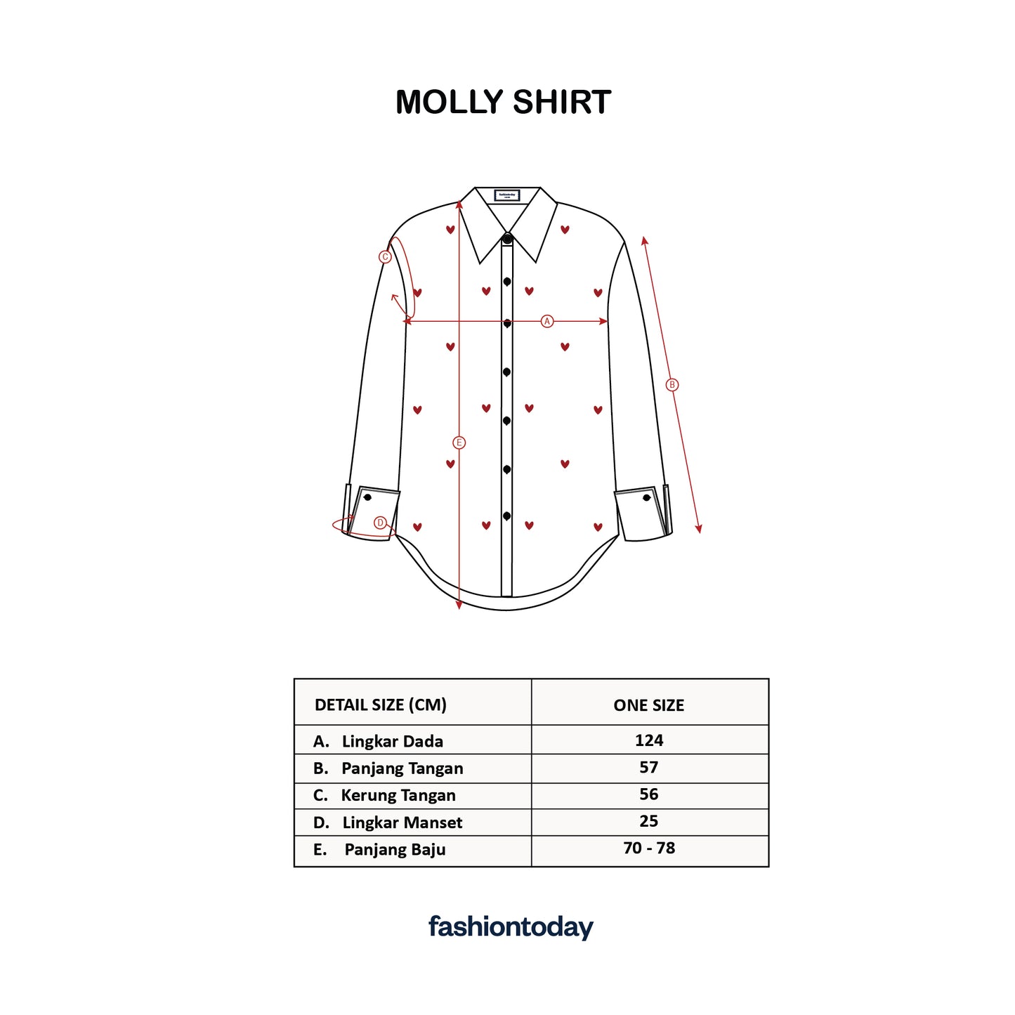 Molly Shirt - Fashiontoday
