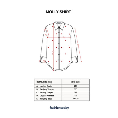 Molly Shirt - Fashiontoday
