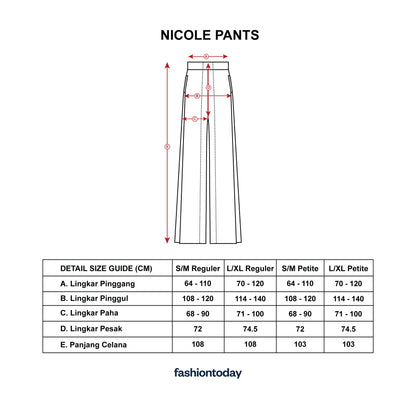 Nicole Pants - Fashiontoday