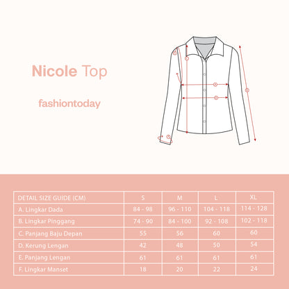 Nicole Top - Fashiontoday