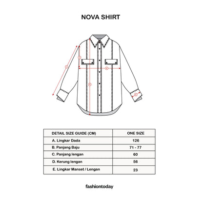 (Pre-Order) Nova Shirt - Fashiontoday