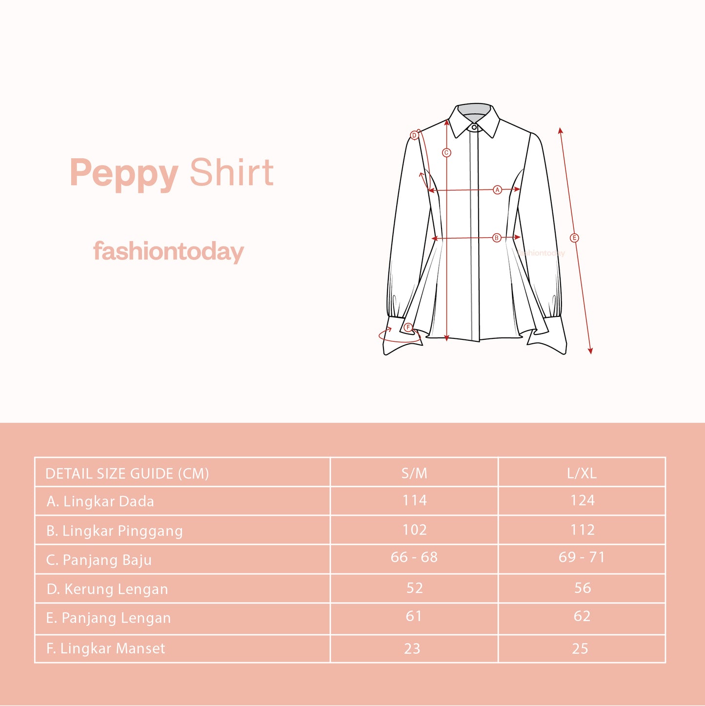 Peppy Shirt - Fashiontoday