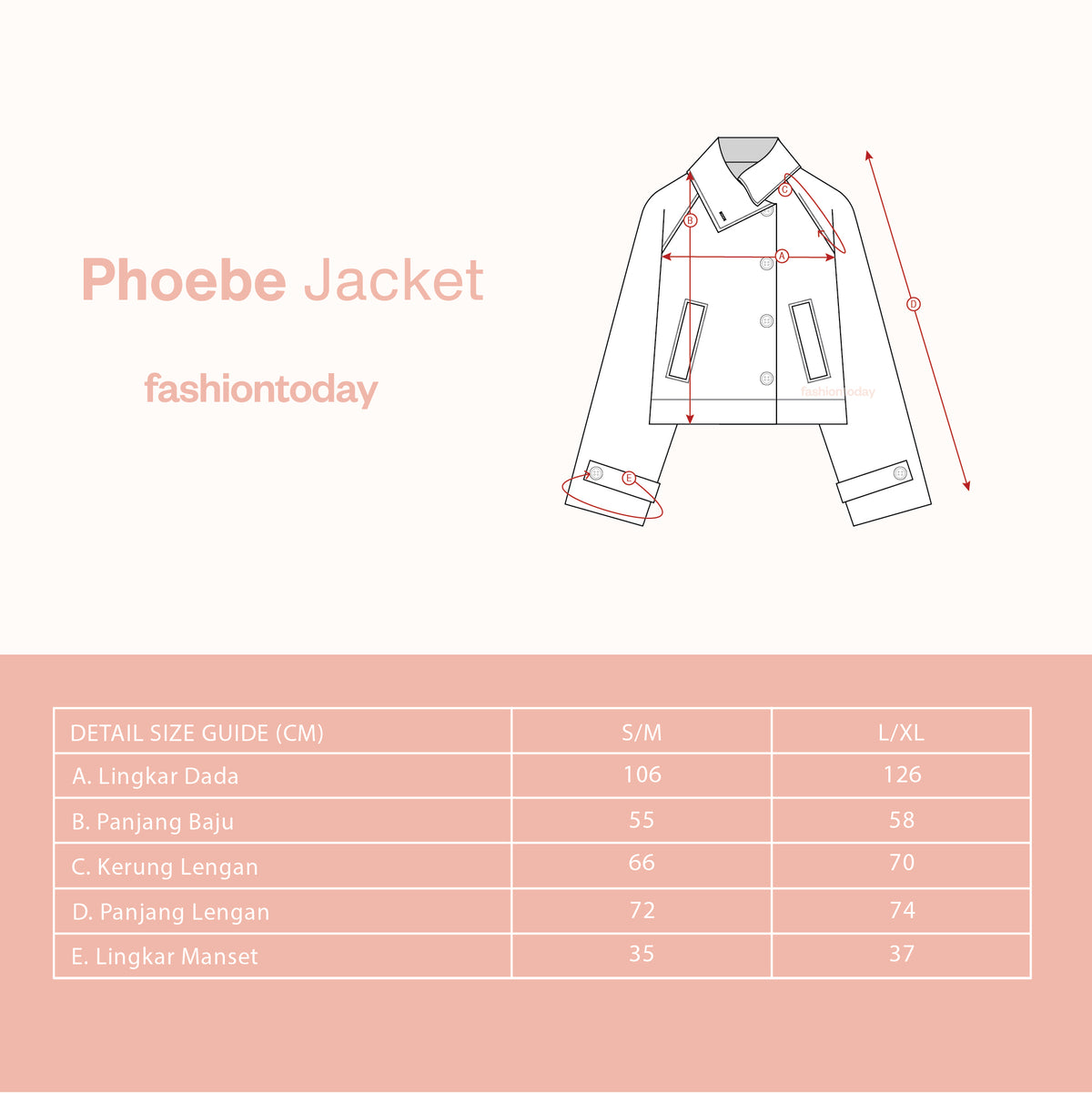 Phoebe Jacket - Fashiontoday