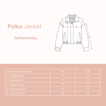 Polka Jacket - Fashiontoday