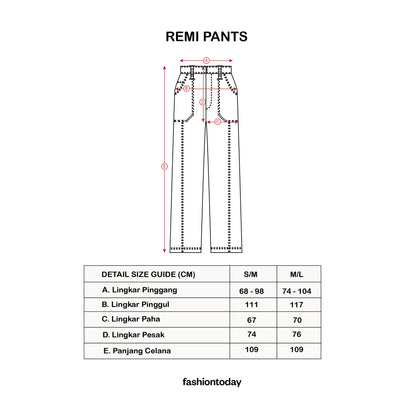Remi Pants - Fashiontoday