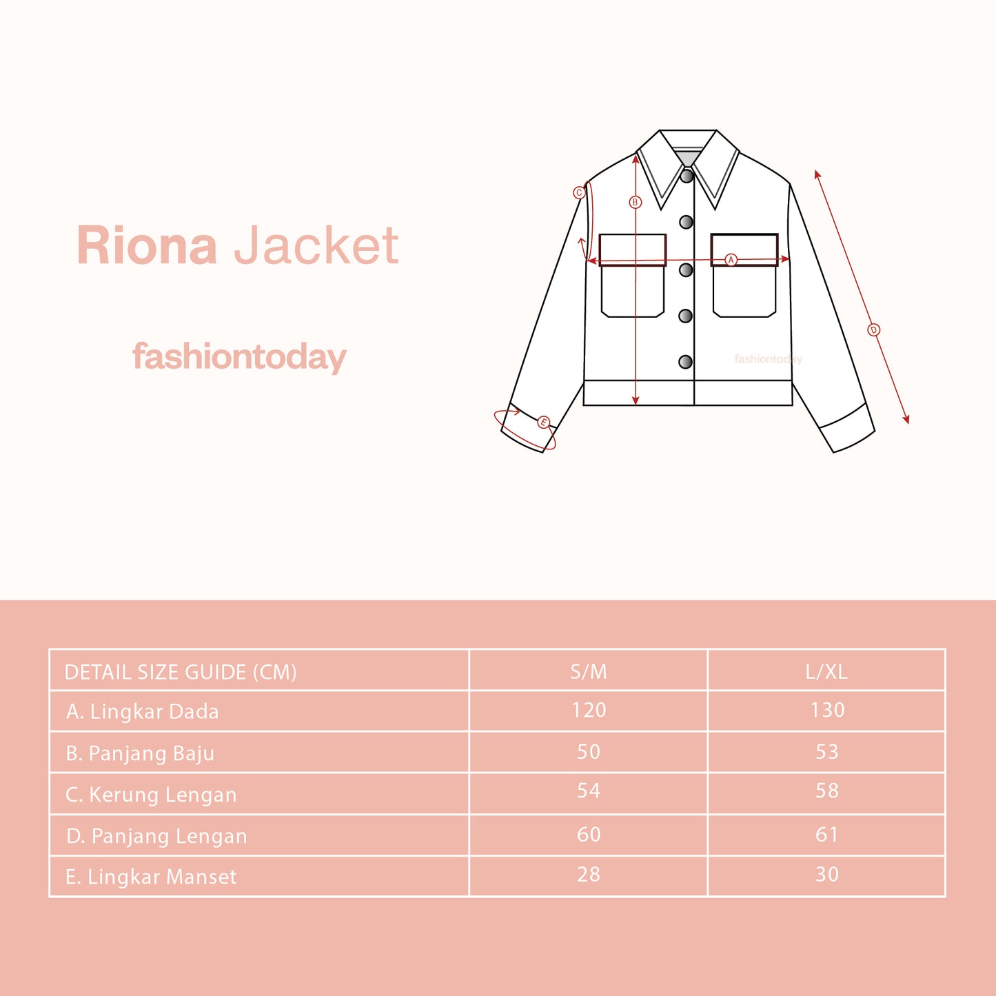 Riona Jacket - Fashiontoday