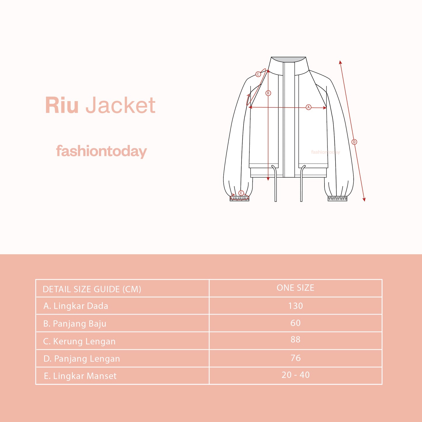Riu Jacket - Fashiontoday