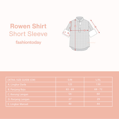 Rowen Shirt Short Sleeve - Fashiontoday