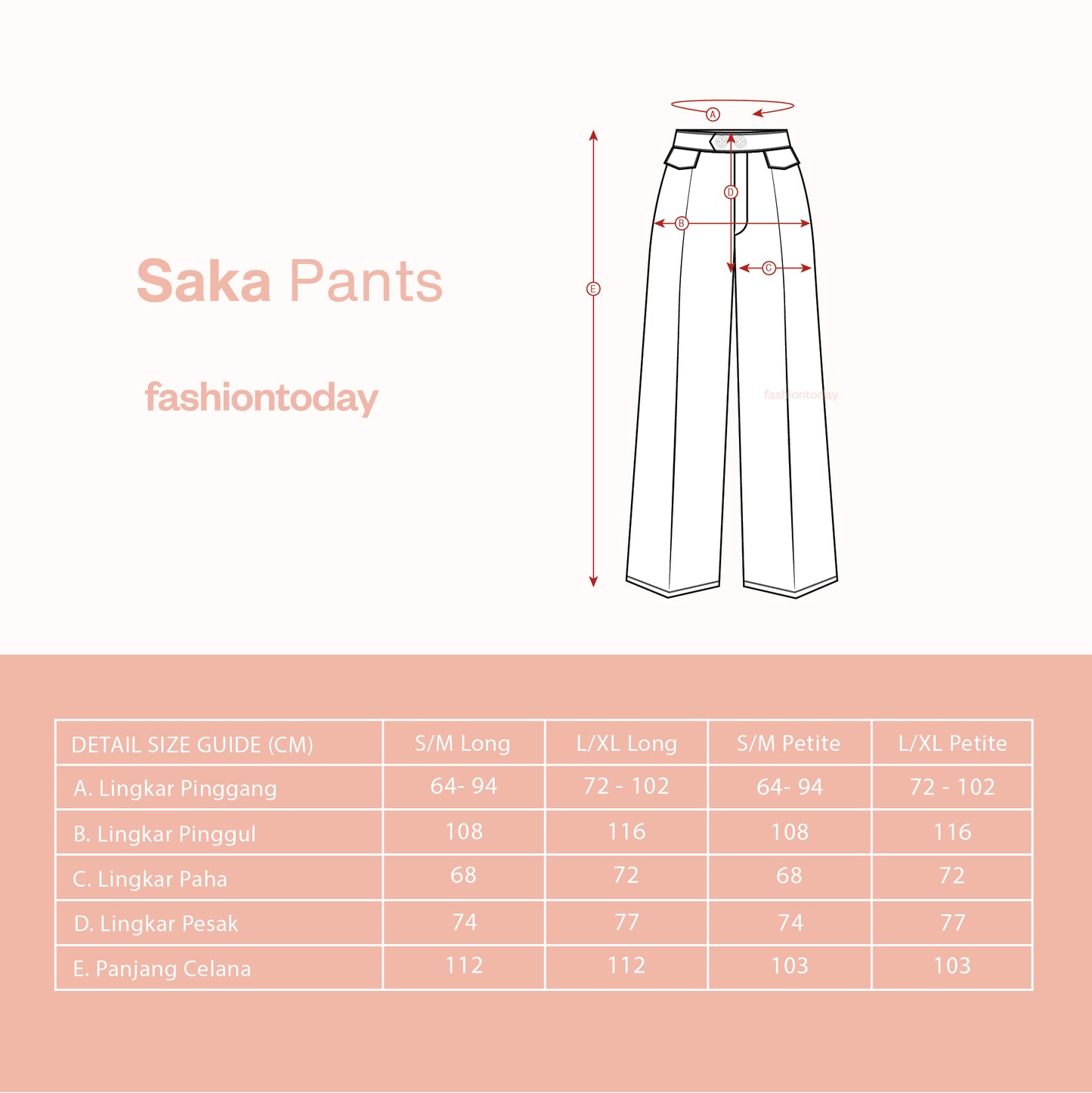 Saka Pants - Fashiontoday