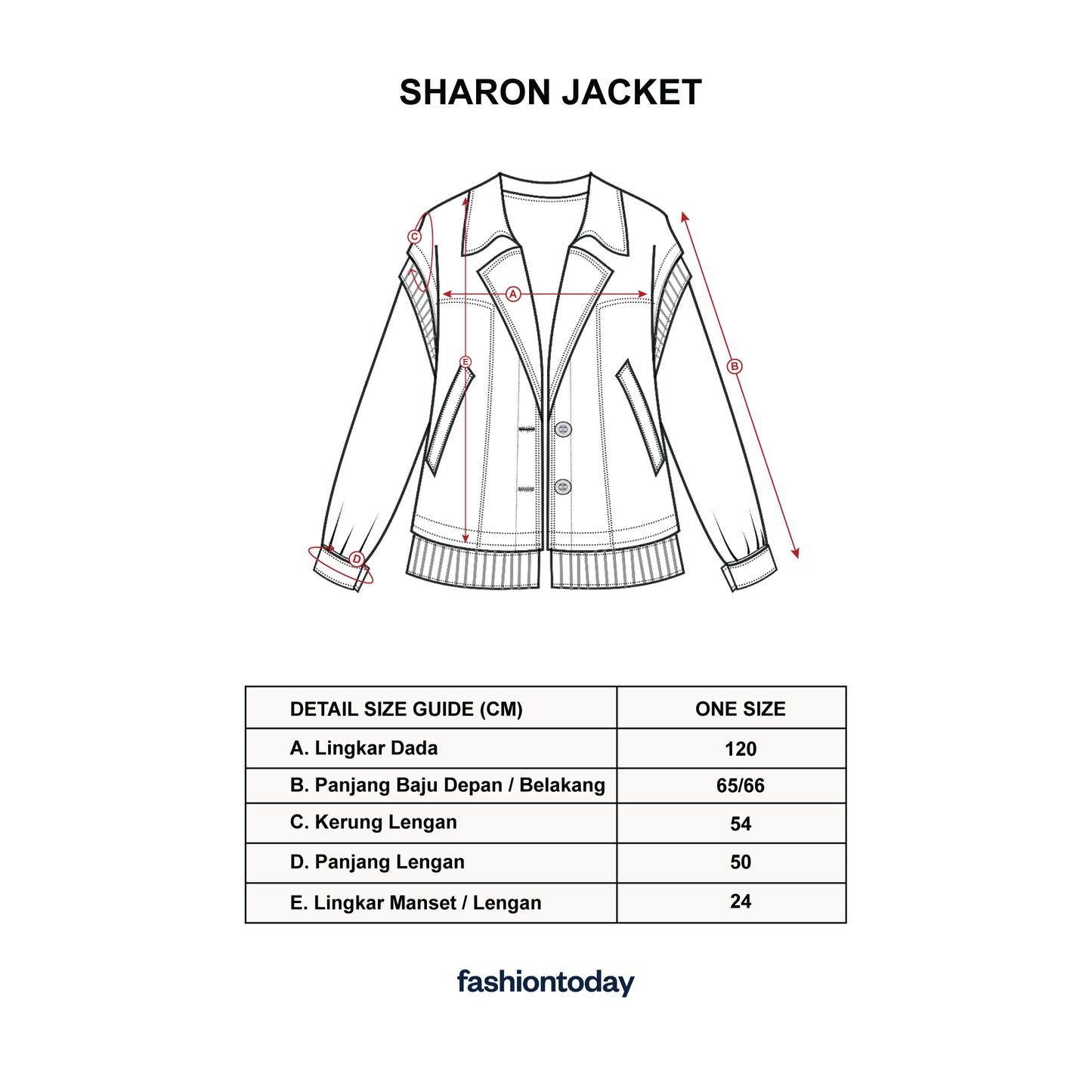 Sharon Jacket - Fashiontoday