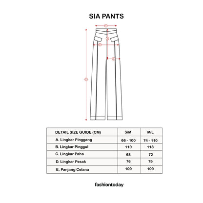 Sia Pants - Fashiontoday