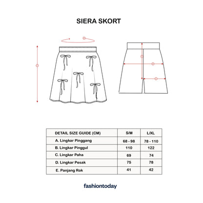 Siera Skort - Fashiontoday