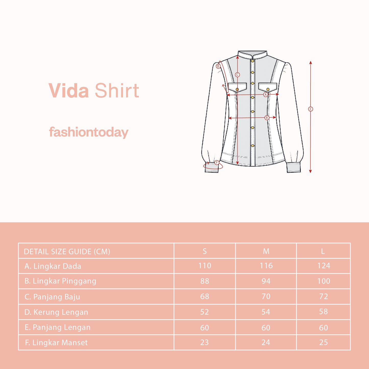 Vida Shirt - Fashiontoday