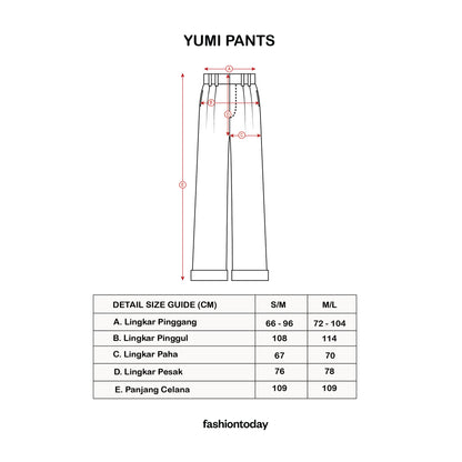 Yumi Pants - Fashiontoday