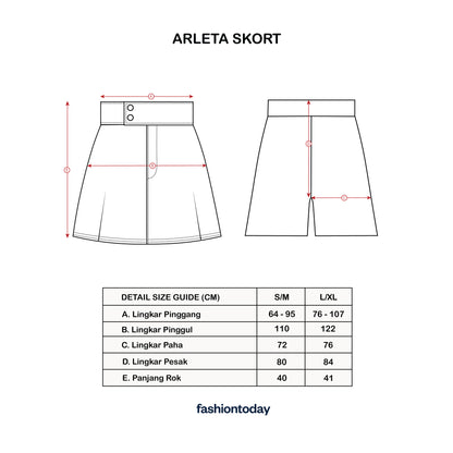 Arleta Skort - Fashiontoday