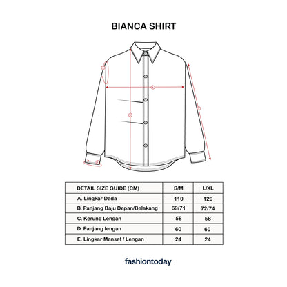 Bianca Shirt - Fashiontoday