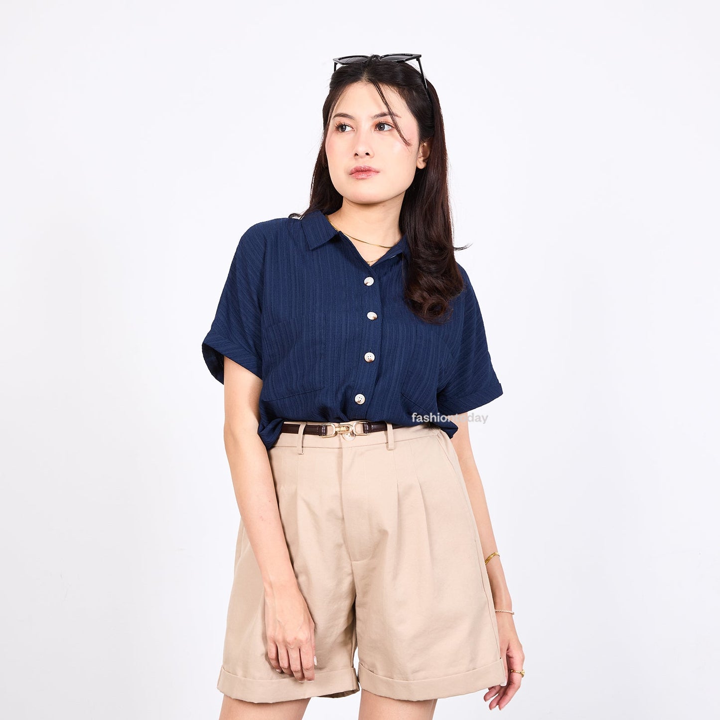 Cassey Shirt ( Kemeja Premium Fashiontoday )