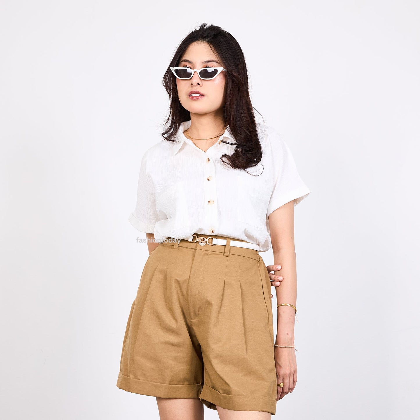 Cassey Shirt ( Kemeja Premium Fashiontoday )