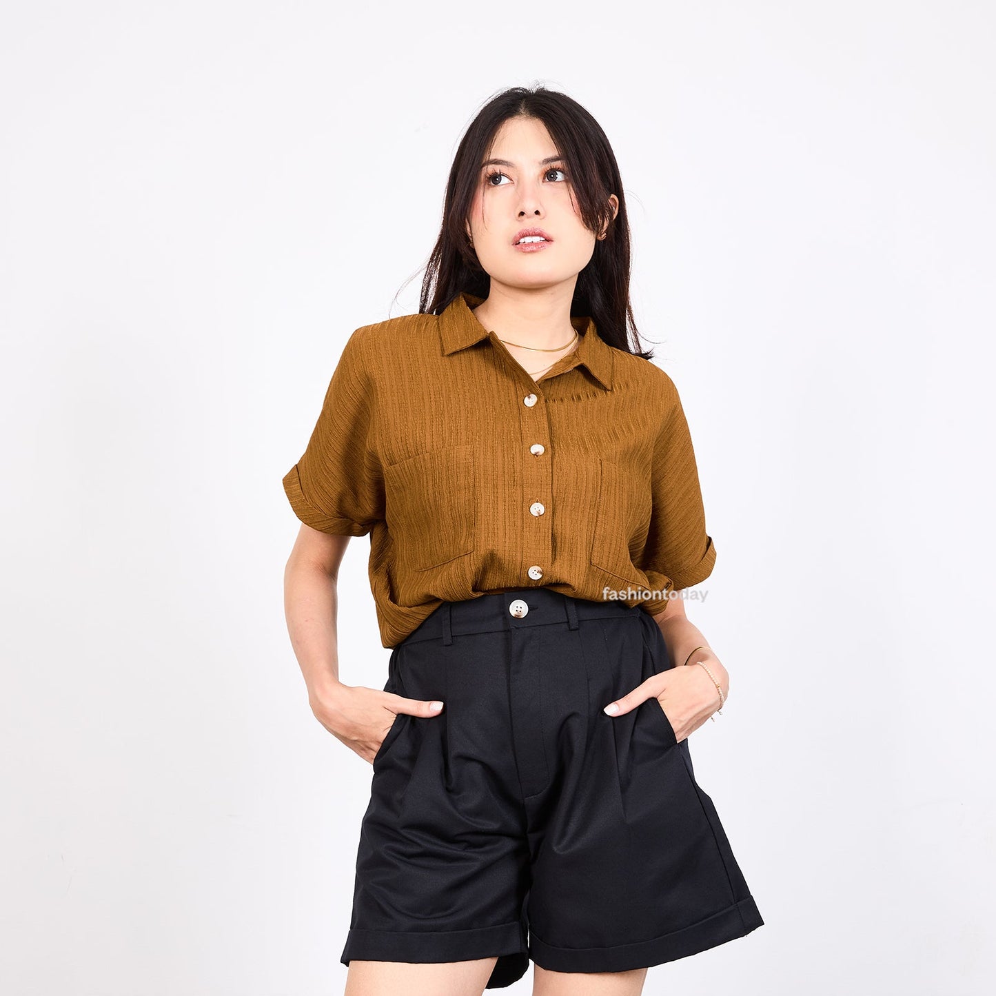 Cassey Shirt ( Kemeja Premium Fashiontoday )