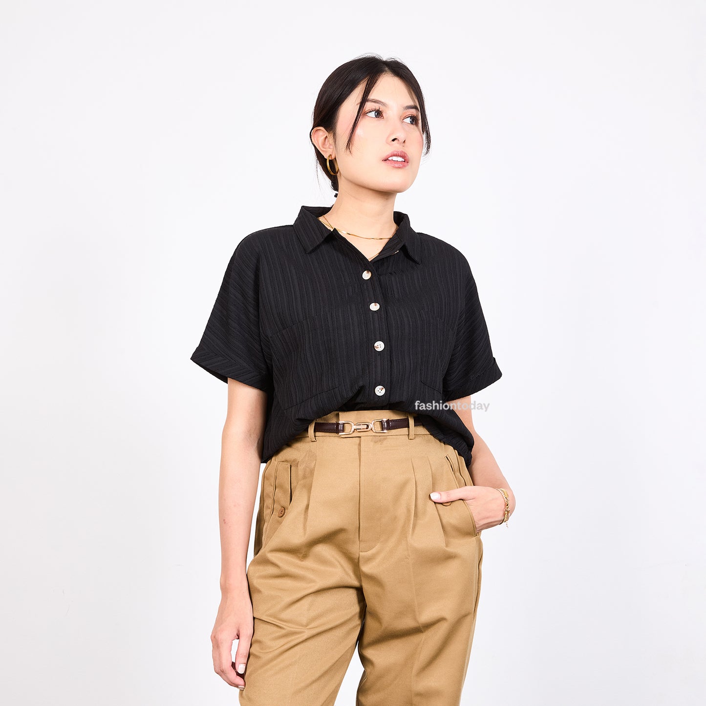 Cassey Shirt ( Kemeja Premium Fashiontoday )