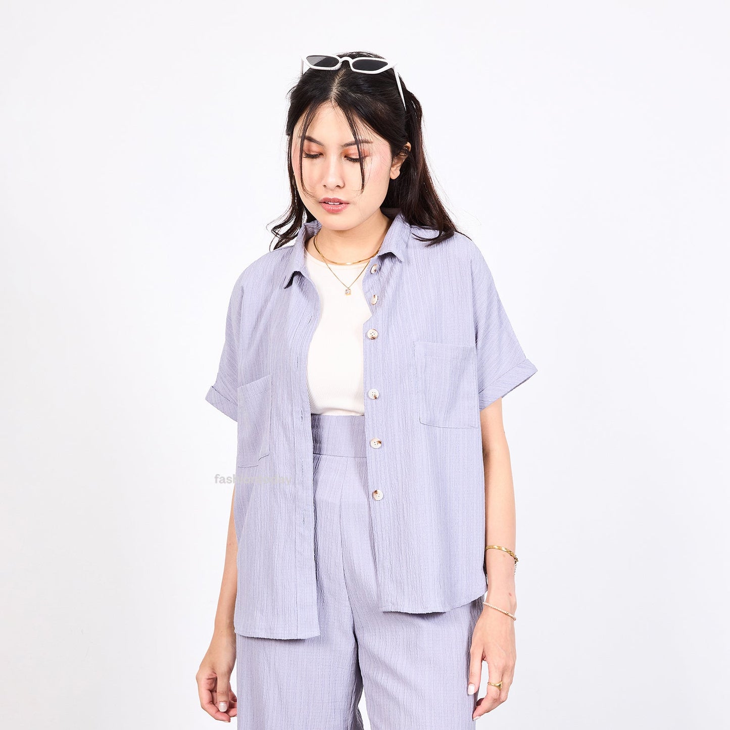 Cassey Shirt ( Kemeja Premium Fashiontoday )