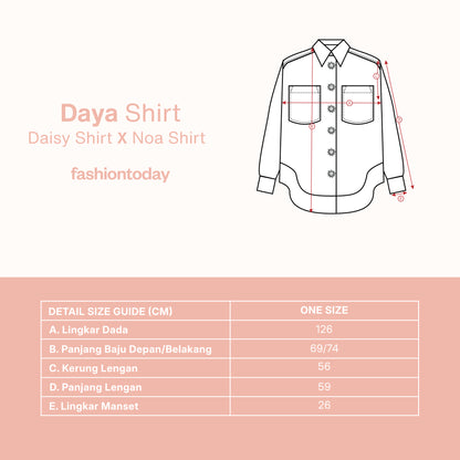 Daya Shirt (Daisy x Noa )