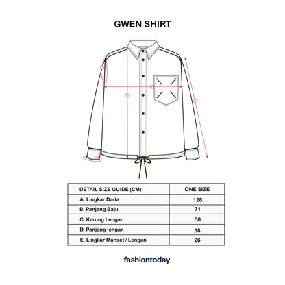 Gwen Shirt - Fashiontoday