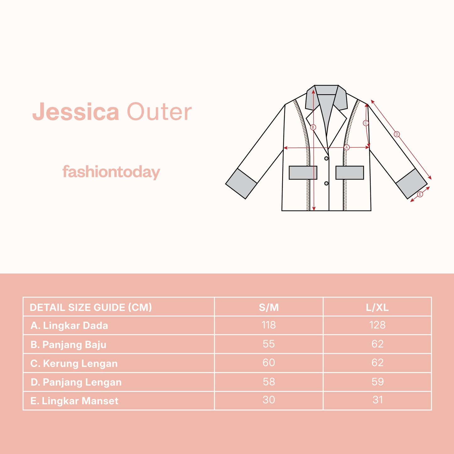Jessica Outer - Fashiontoday