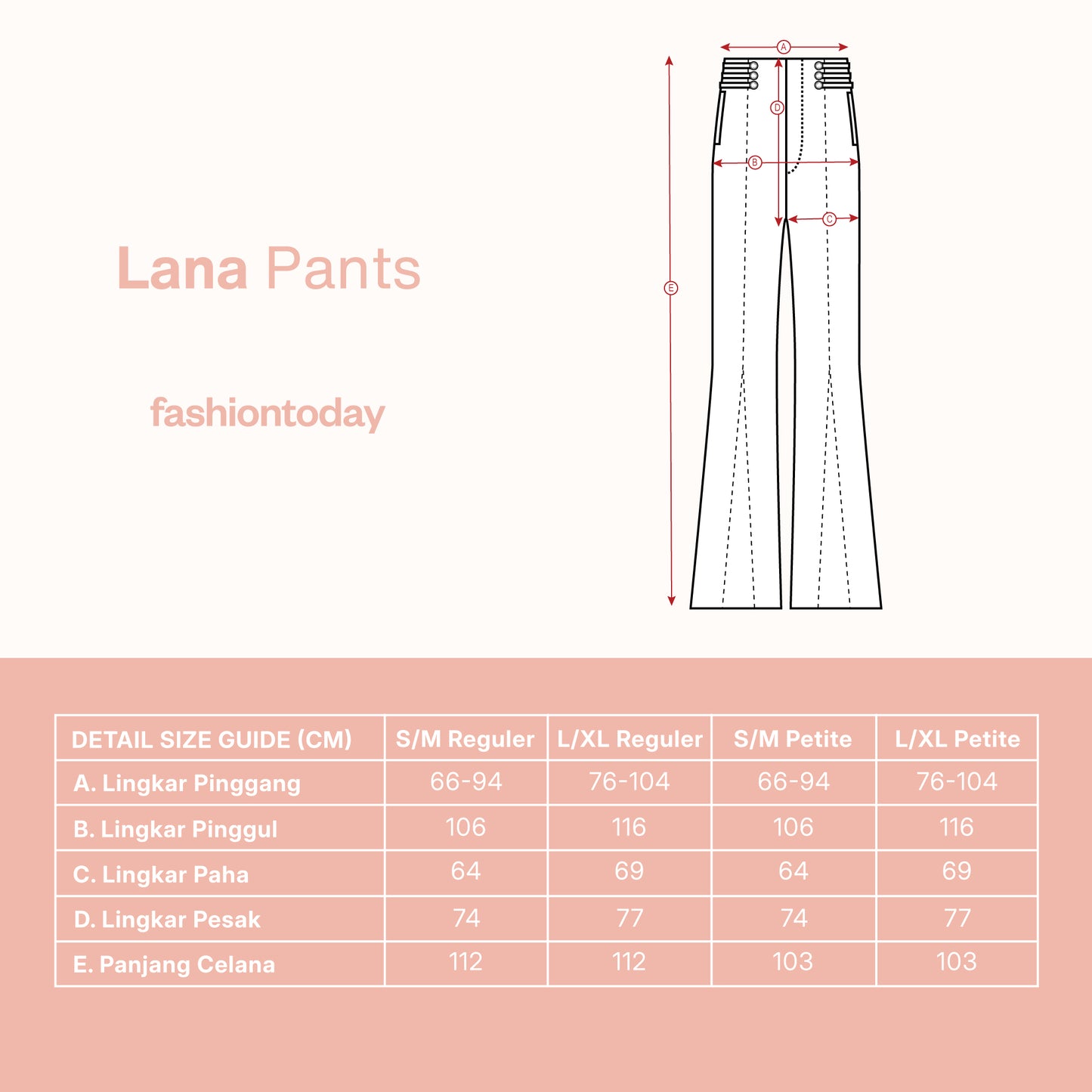 Lana Pants - Fashiontoday